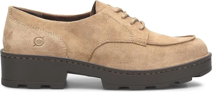 Born Corby Women's Shoes Taupe : 6 M (B), Suede - Image 5