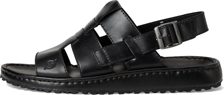 Born Corey Men's Sandals Black : 12 M (D), Leather - Image 6