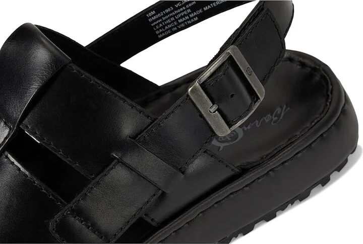 Born Corey Men's Sandals Black : 12 M (D), Leather - Image 7
