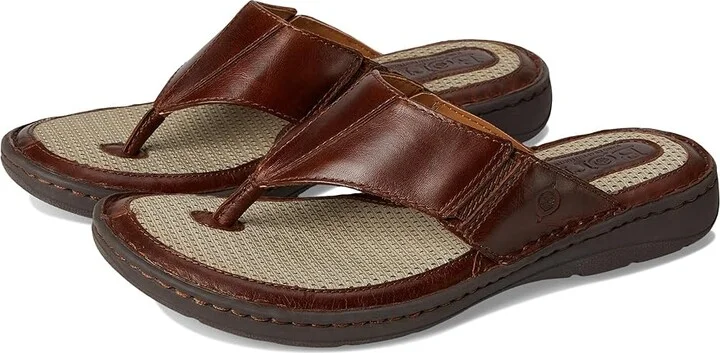 Born Corvo II Men's Sandals Tan (Cymbal) : 9 M (D), Leather