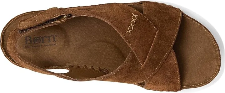 Born Ebba Women's Sandals Brown Glazed Giner : 10 M (B), Suede - Image 2