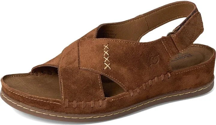 Born Ebba Women's Sandals Brown Glazed Giner : 10 M (B), Suede - Image 5