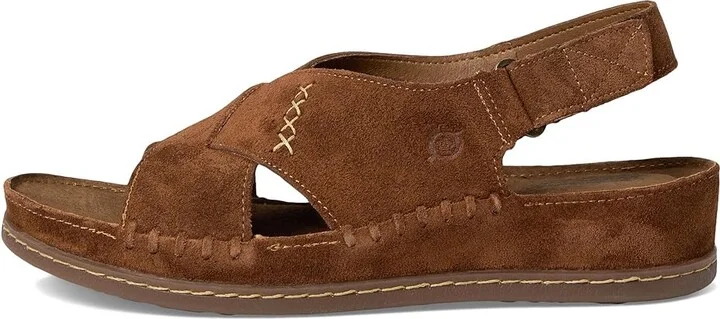 Born Ebba Women's Sandals Brown Glazed Giner : 10 M (B), Suede - Image 6