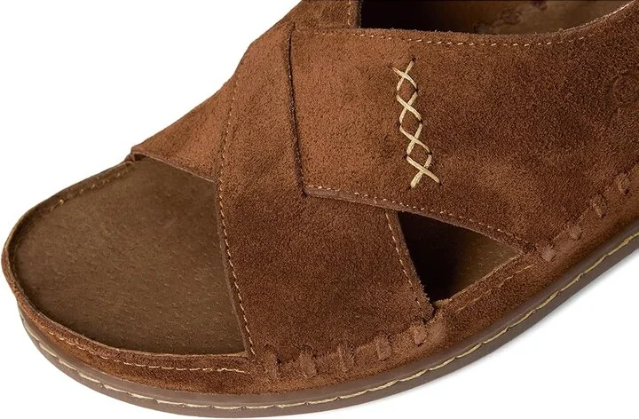 Born Ebba Women's Sandals Brown Glazed Giner : 10 M (B), Suede - Image 7