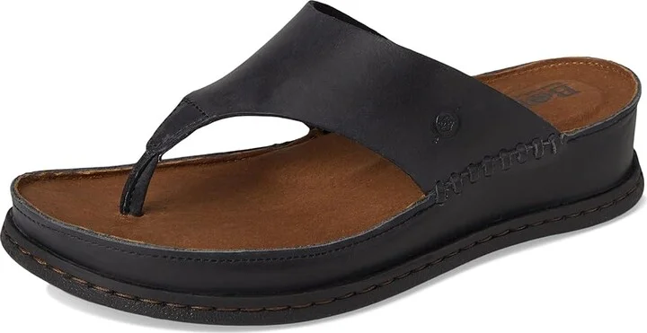 Born Edie Women's Sandals Brown : 9 M (B), Leather/Suede - Image 5