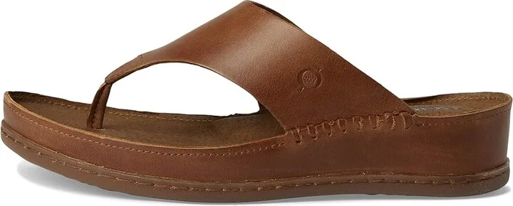 Born Edie Women's Sandals Brown/Syrup : 8 M (B), Leather/Suede - Image 6