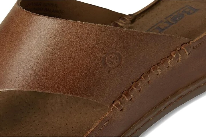 Born Edie Women's Sandals Brown/Syrup : 8 M (B), Leather/Suede - Image 7