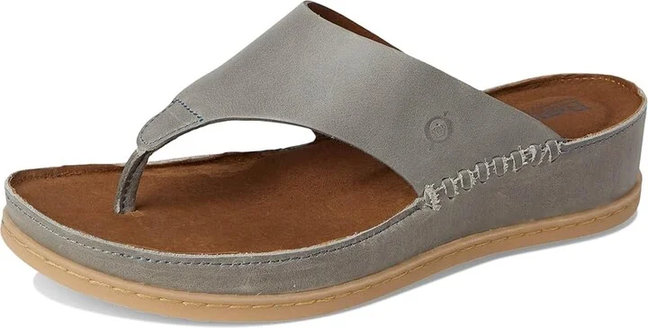 Born Edie Women's Sandals Lt. Blue/Galactic Lillac : 9 M (B), Leather/Suede - Image 5
