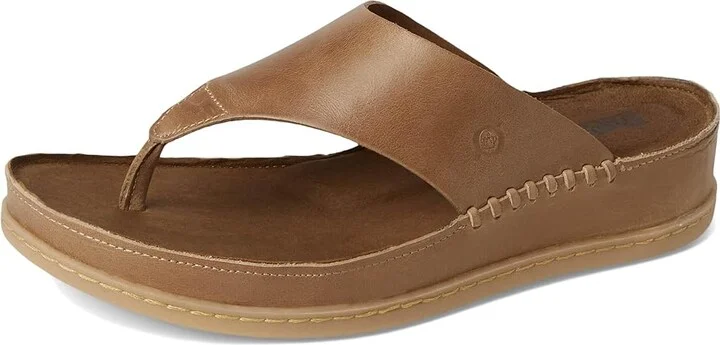 Born Edie Women's Sandals Taupe/Beige : 8 M (B), Leather/Suede - Image 5