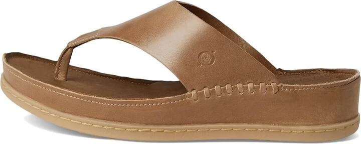 Born Edie Women's Sandals Taupe/Beige : 8 M (B), Leather/Suede - Image 6