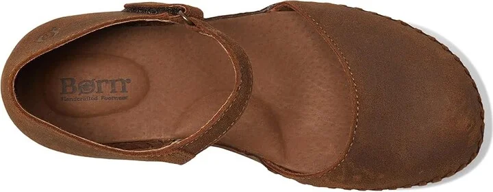 Born Ela Women's Sandals Brown (Glazed Ginger) : 9 M (B), Leather - Image 2