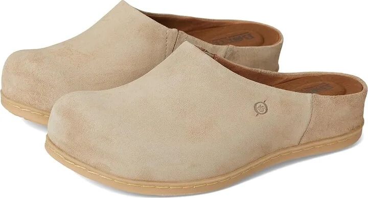 Born Elliot Women's Shoes Natural : 8 M, Full Grain leather/Suede