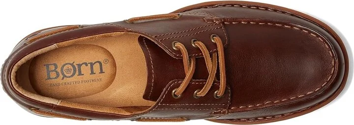 Born Explorer 3-Eye Men's Lace-up Boots Tan : 14 M (D), Leather - Image 2