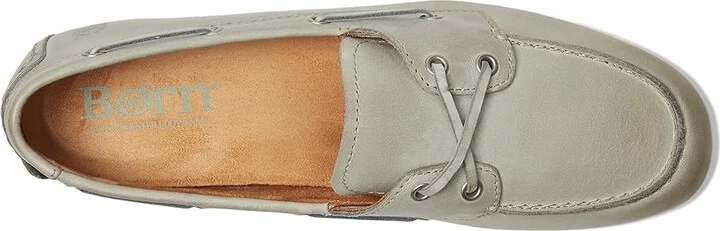 Born Faye Women's Flat Shoes Light Green (Roccia) : 6 M (B), Leather - Image 2