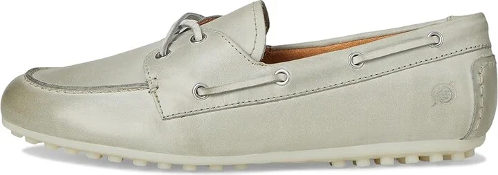 Born Faye Women's Flat Shoes Light Green (Roccia) : 6 M (B), Leather - Image 6
