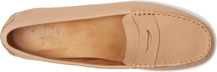 Born Finley Women's Flat Shoes Natural (Nude) : 6 M (B), Leather - Image 2