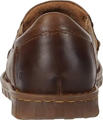Born Gudmund Men's Shoes Brown Embossed Full Grain Leather : 8 M (D) - Image 4