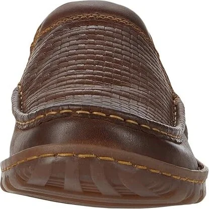 Born Gudmund Men's Shoes Brown Embossed Full Grain Leather : 8 M (D) - Image 5
