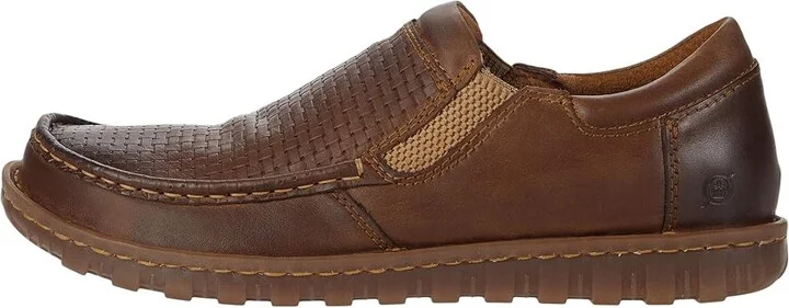 Born Gudmund Men's Shoes Brown Embossed Full Grain Leather : 8 M (D) - Image 6