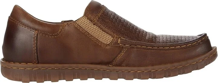 Born Gudmund Men's Shoes Brown Embossed Full Grain Leather : 8 M (D) - Image 7