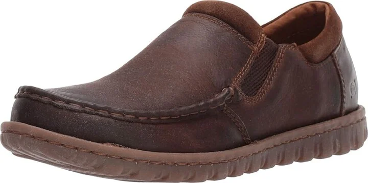 Born Gudmund Men's Shoes Dark Brown (Castano) Full Grain : 8 M (D), Leather - Image 2