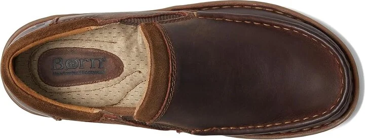 Born Gudmund Men's Shoes Dark Brown (Castano) Full Grain : 8 M (D), Leather - Image 3