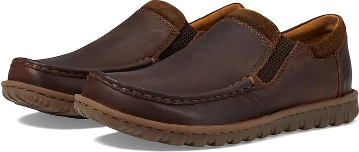Born Gudmund Men's Shoes Dark Brown (Castano) Full Grain : 8 M (D), Leather