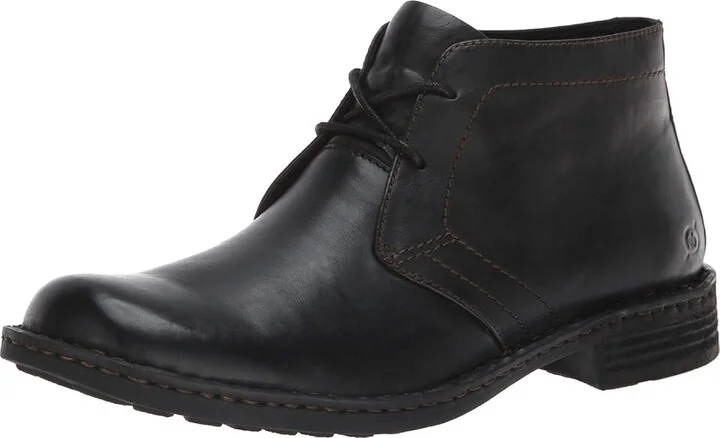 Born Harrison Men's Lace-up Boots Black Full Grain : 8 M (D), Full Grain leather - Image 2