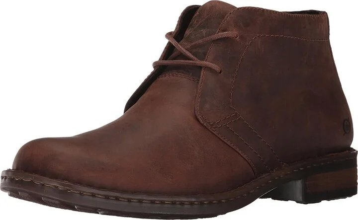 Born Harrison Men's Lace-up Boots Brown Full Grain : 8.5 M (D), Full Grain leather - Image 2