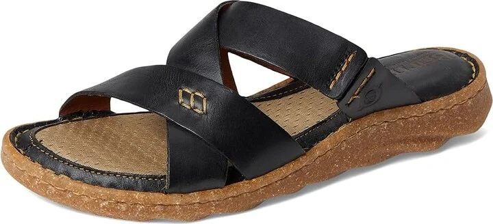 Born Hayka Women's Sandals Black : 10 M (B), Full Grain leather - Image 5