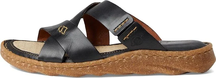 Born Hayka Women's Sandals Black : 10 M (B), Full Grain leather - Image 6