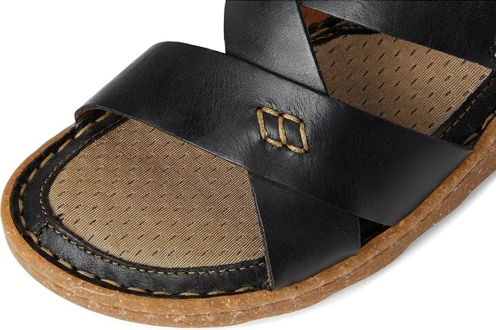 Born Hayka Women's Sandals Black : 10 M (B), Full Grain leather - Image 7