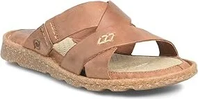 Born Hayka Women's Sandals Brown : 6 M (B), Full Grain leather - Image 7