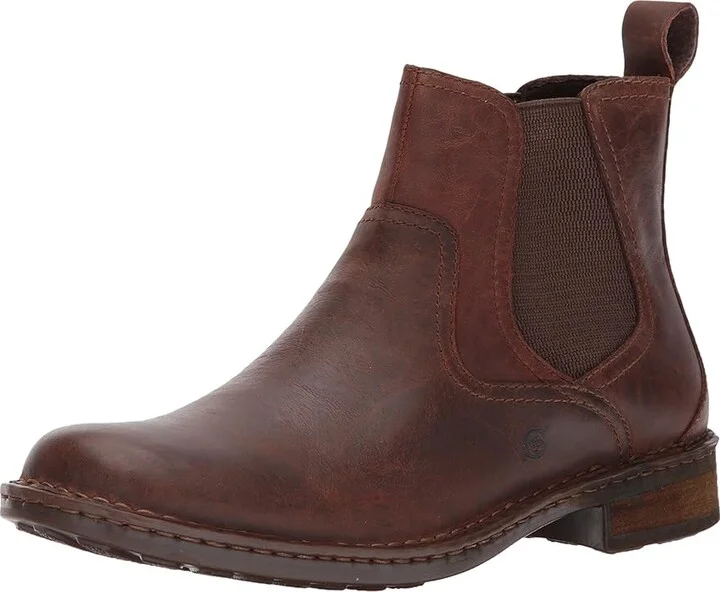 Born Hemlock Men's Pull-on Boots Brown Full Grain : 11 M (D), Full Grain leather/Leather - Image 2