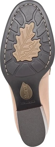 Born Holliston Women's Shoes Natural : 10 M (B), Leather - Image 3