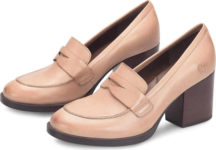 Born Holliston Women's Shoes Natural : 10 M (B), Leather