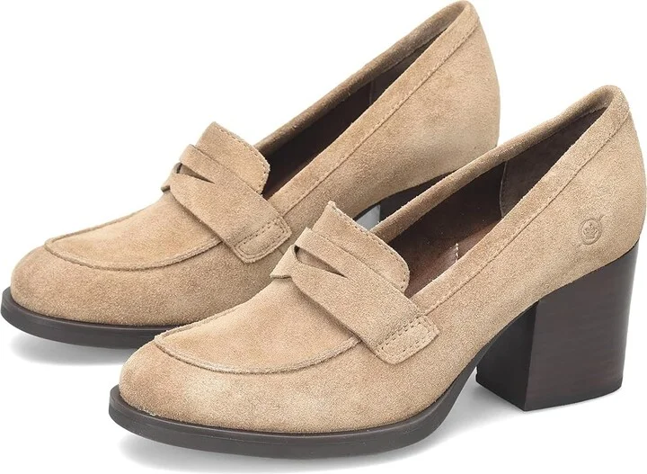 Born Holliston Women's Shoes Taupe : 10 M (B), Leather