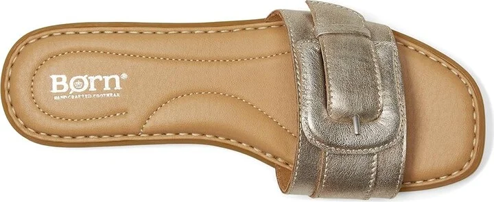 Born Hopi Women's Pull-on Boots Light Gold (Panna Cotta) : 6 M (B), Leather - Image 2