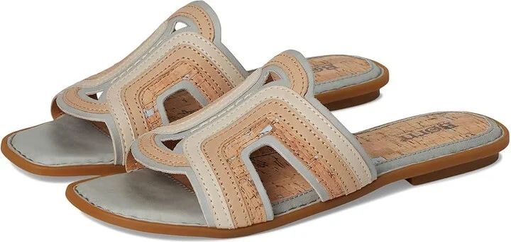 Born Hyannis Women's Sandals Light Blue (Combo) : 10 M (B), Leather