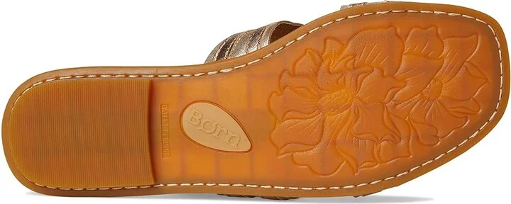 Born Hyannis Women's Sandals Light Gold (Combo) : 7 M (B), Leather - Image 3