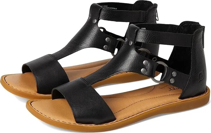 Born Indi Women's Sandals Black : 6 M (B), Leather