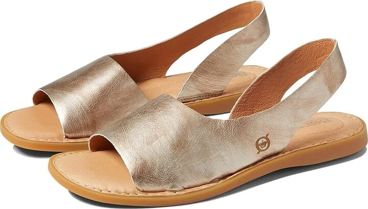 Born Inlet Women's Shoes Light Gold (Panna Cotta) Metallic : 11 M (B), Leather