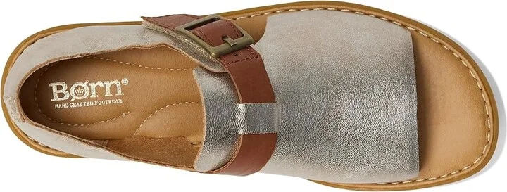 Born Ivey Women's Sandals Light Gold (Panna Cotta) : 9 M (B), Leather - Image 2