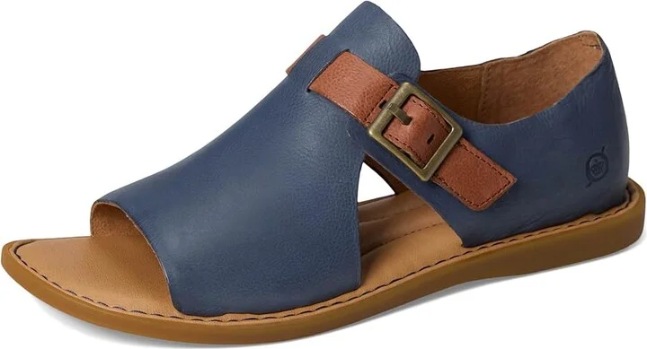 Born Ivey Women's Sandals Navy (Marine/Luggage) : 11 M (B), Leather - Image 5