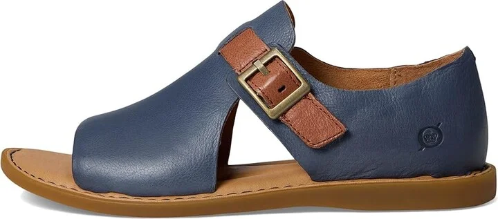 Born Ivey Women's Sandals Navy (Marine/Luggage) : 11 M (B), Leather - Image 6