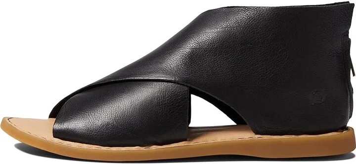 Born Iwa Women's Shoes Black/Natural : 6 M (B), Leather - Image 6