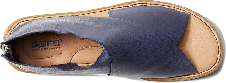 Born Iwa Women's Shoes Navy : 6 M (B), Leather - Image 2