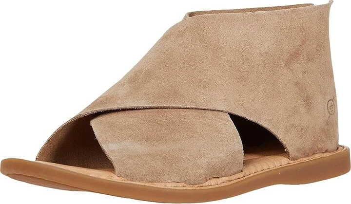 Born Iwa Women's Shoes Taupe : 6 M (B), Suede - Image 2