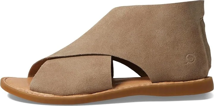 Born Iwa Women's Shoes Taupe : 6 M (B), Suede - Image 7