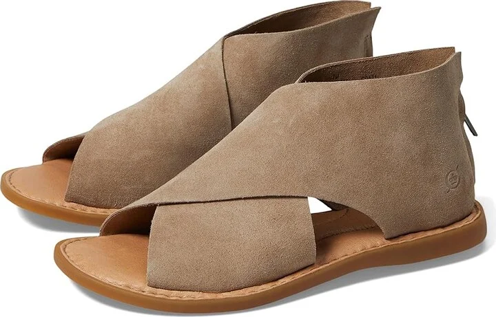 Born Iwa Women's Shoes Taupe : 6 M (B), Suede